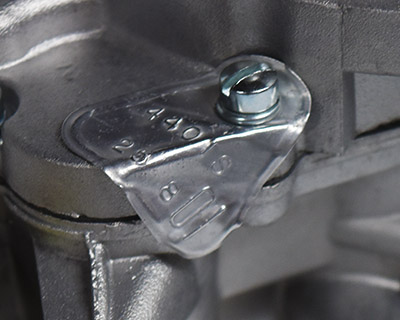 Typical Carter carburetor number tag 4401S Carter AVS