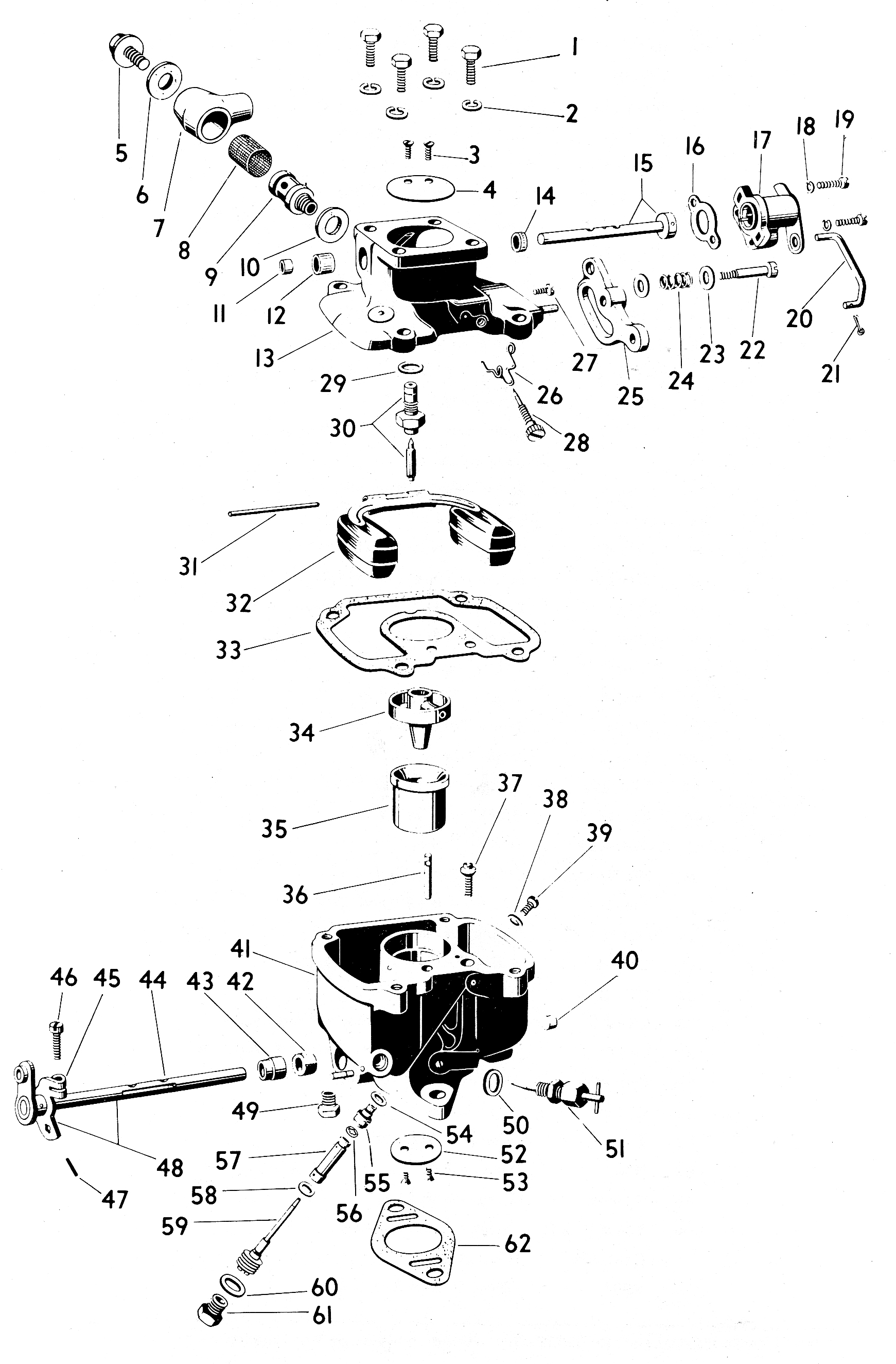 Zenith Type 22 exploded view