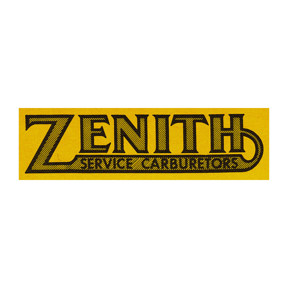 Zenith carburetor identification chart