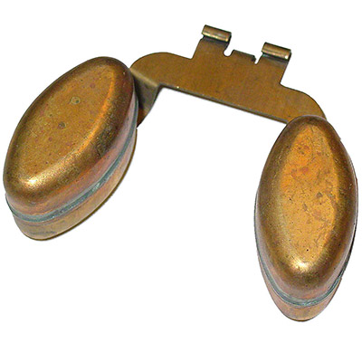 Zenith model 267 Brass Carburetor Float part number f9067