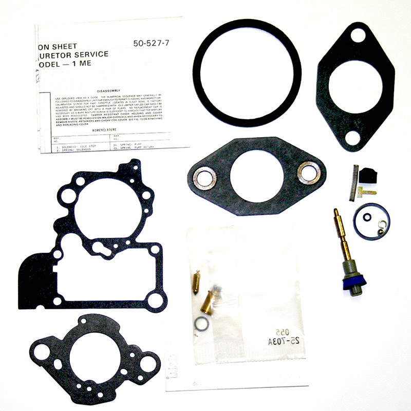 1976-1978 Chevrolet Chevette, Pontiac Acadian, T1000 Rochester Monojet carburetor kit part number ck3159