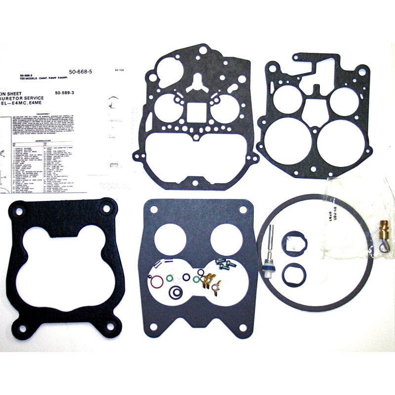 1981-86 Chevrolet, GMC, Pontiac Rochester Quadraket E4ME carburetor kit part number ck3242