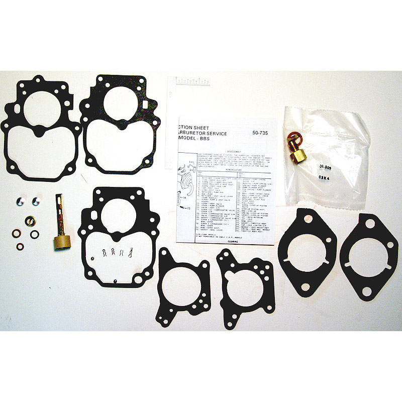 Carter BBS one barrel carburetor repair kit for 1960-1979 Chrysler products part number ck4074