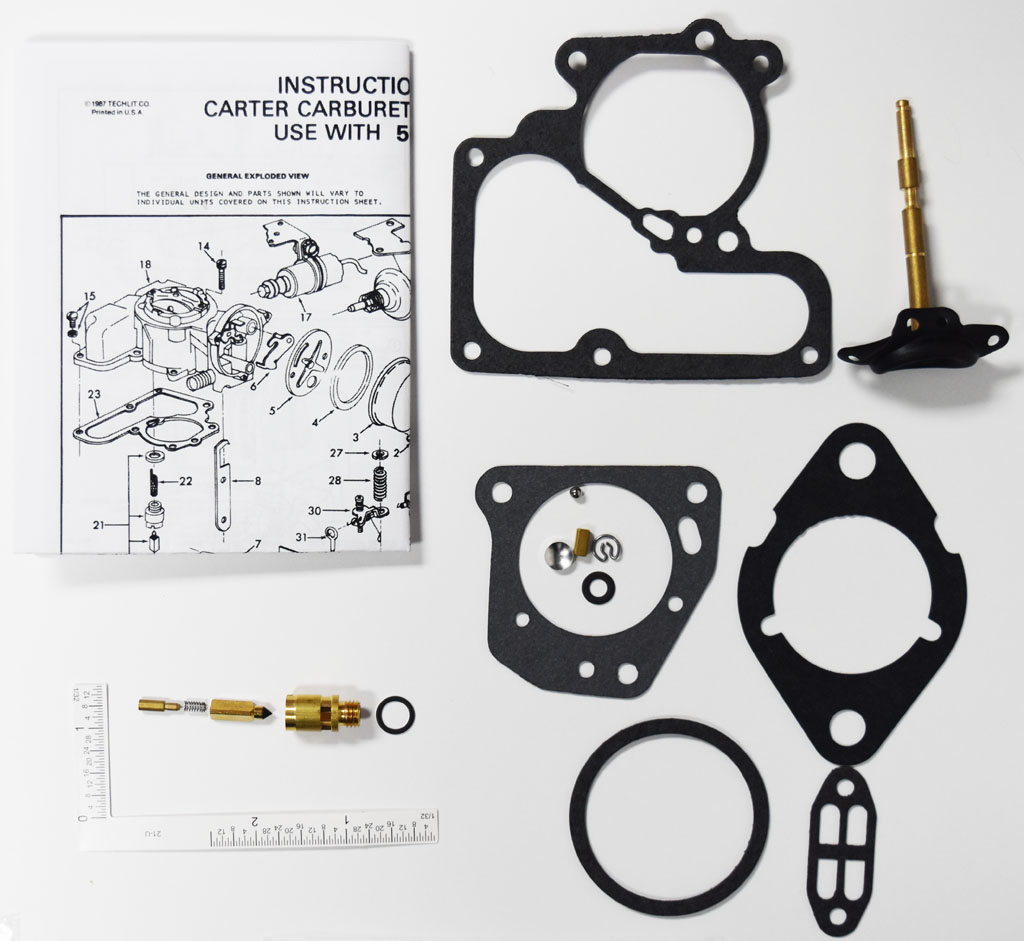 1977-1979 AMERICAN MOTORS, JEEP Carter YF carburetor kit part number ck4172