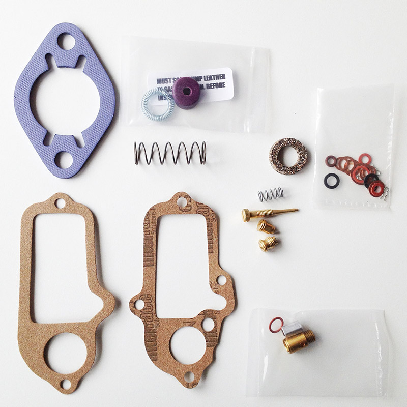 1932-1943 Carter W-1 carburetor kit with rebuildable pump part number ck4411