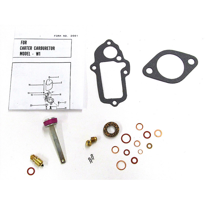 1949 Chevrolet 684S Carter W-1 carburetor kit part number ck4462