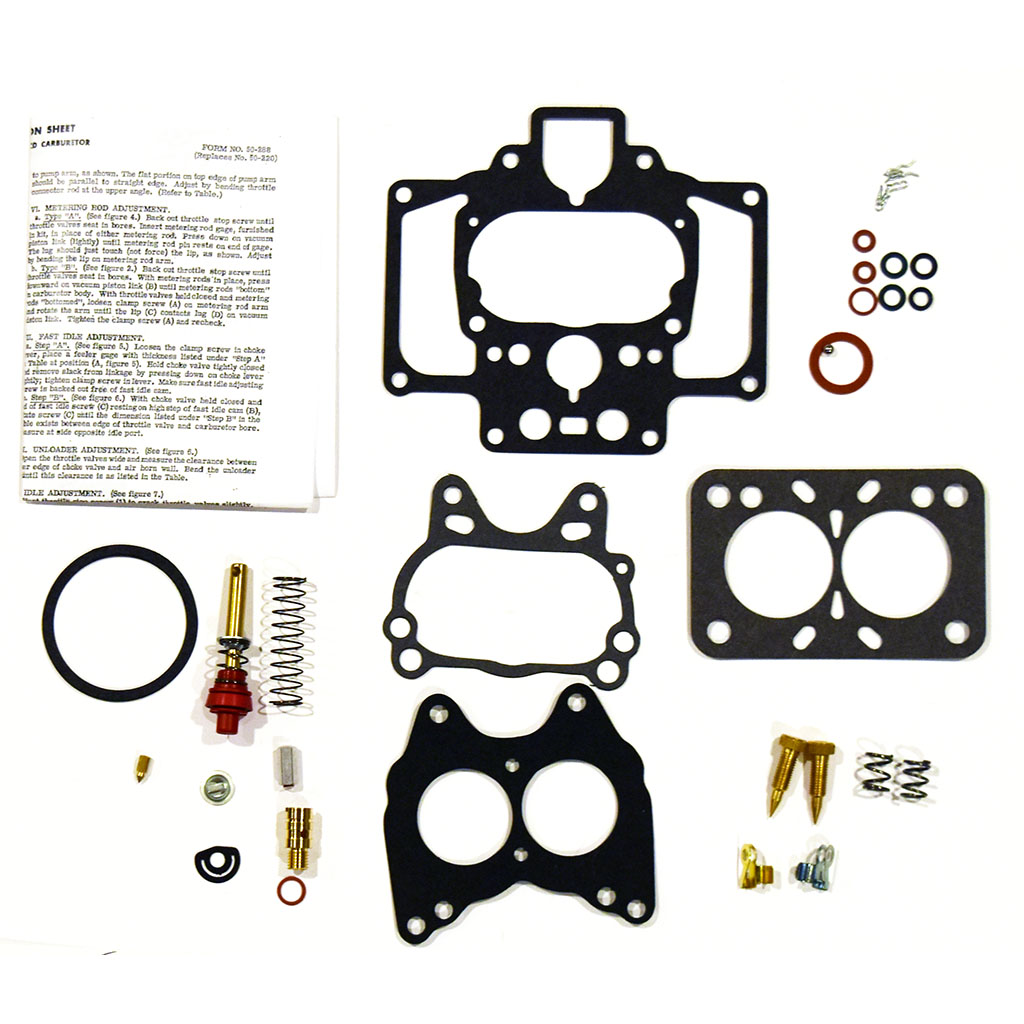 1954-1956 Willys 226 6 cylinder Carter WCD 2 bbl Carburetor kit part number ck4514