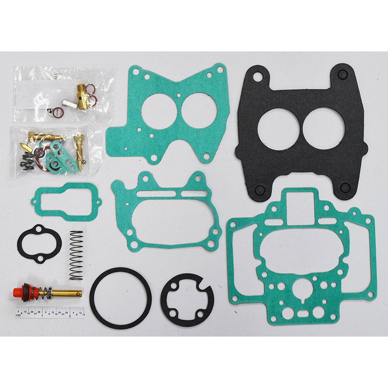 1951-1954 Chrysler, DeSoto, Chrysler Industrial 2 barrel Carter WCD for early Hemi engines with water passage in base carburetor kit part number ck4538