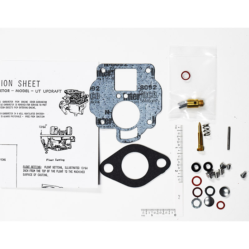 International Harvester, Farmall Carter UT cast iron top carburetor kit part number ck4801