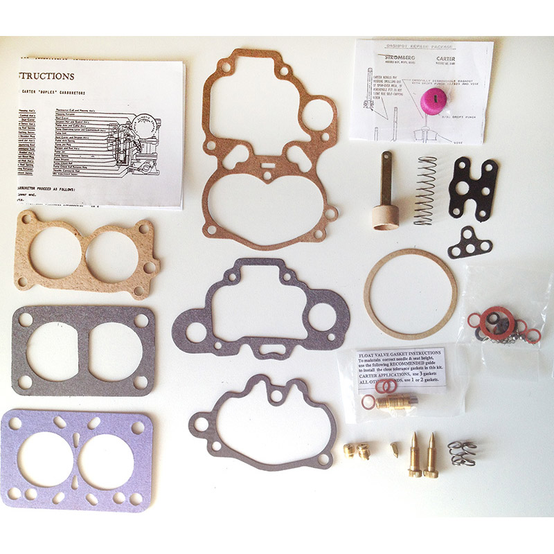 Carter WDO 1940 and earlier models Chrysler, Ford, Hudson, Terraplane Carburetor Kit part number ck4811