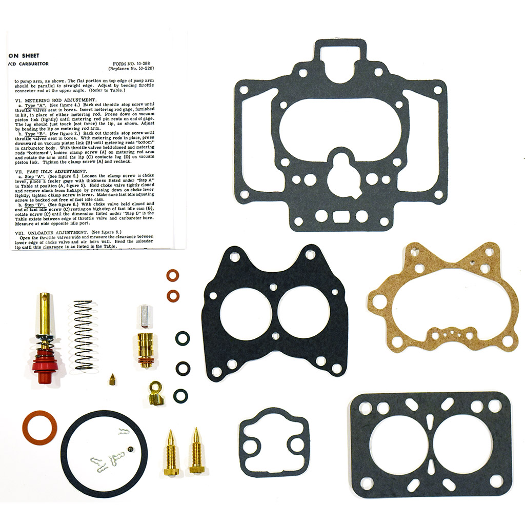 1953-1955 Nash Carter WCD carburetor kit part number ck4826