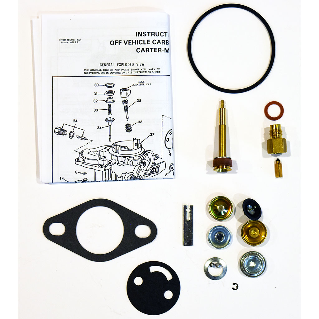 1963-1964 Studebaker 1 barrel Carter RBS kit part number ck4867