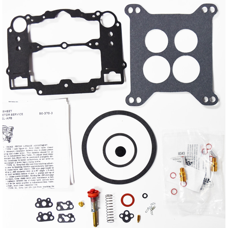 Chrysler, Dodge, Plymouth Carter AFB carburetor kit part number ck4871
