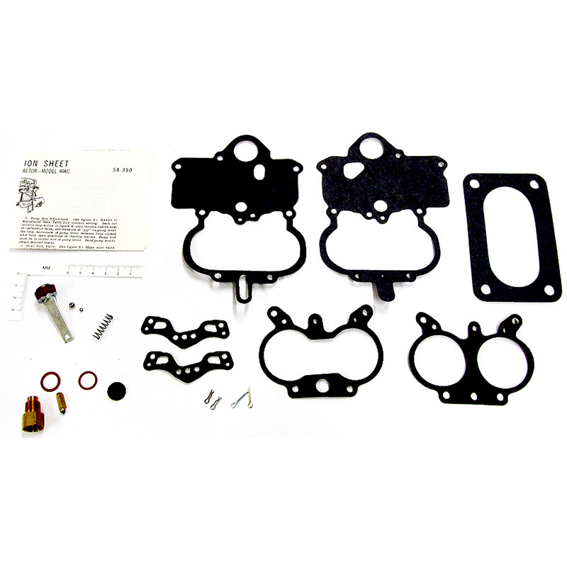 1961-1967 Chrysler, DeSoto, Dodge, Plymouth Stromberg WWC carburetors , 361, 383 cubic inch, carburetor kit part number ck5041