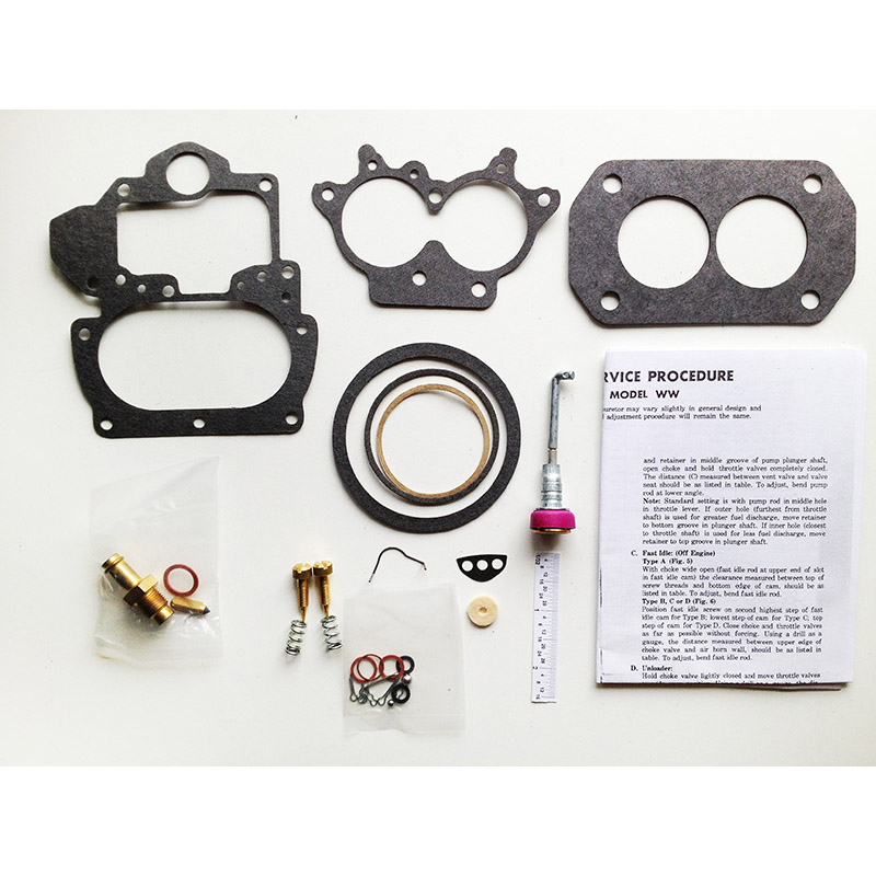 1958-1960 Buick 2 barrel Stromberg WW Carburetor Kit part number ck5431