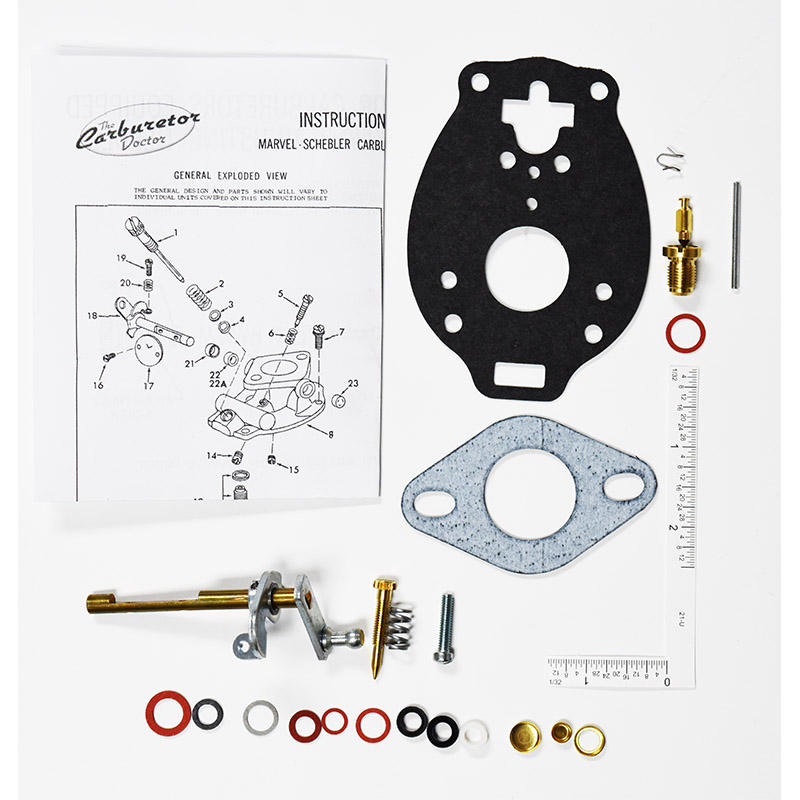 Marvel-Schebler TSX With Throttle Shaft Carburetor Kit part number ck6598
