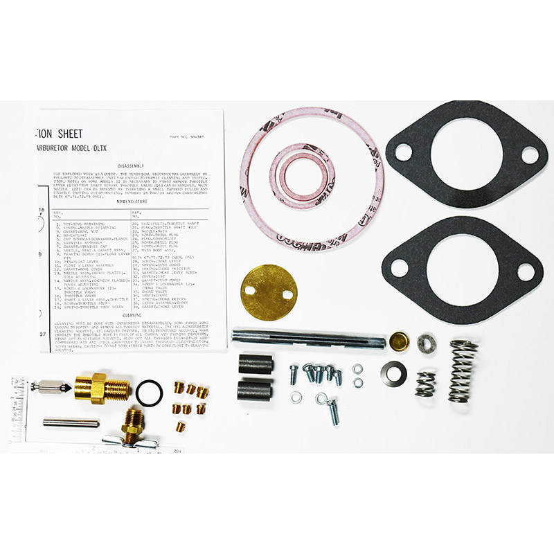Marvel-Schebler DLTX10 carburetor kit part number ck6762
