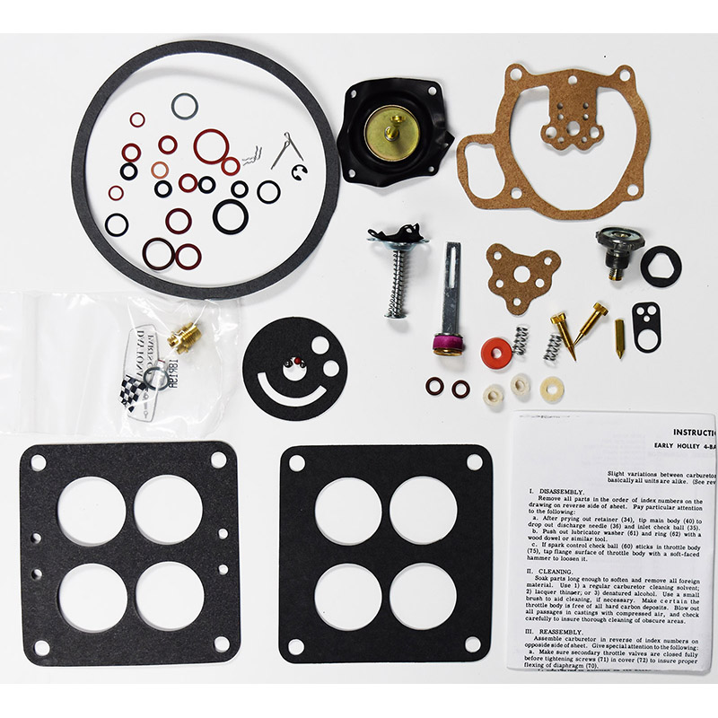 1953-1954 Lincoln, Mercury Holley 2140 Teapot carburetor kit part number ck7013