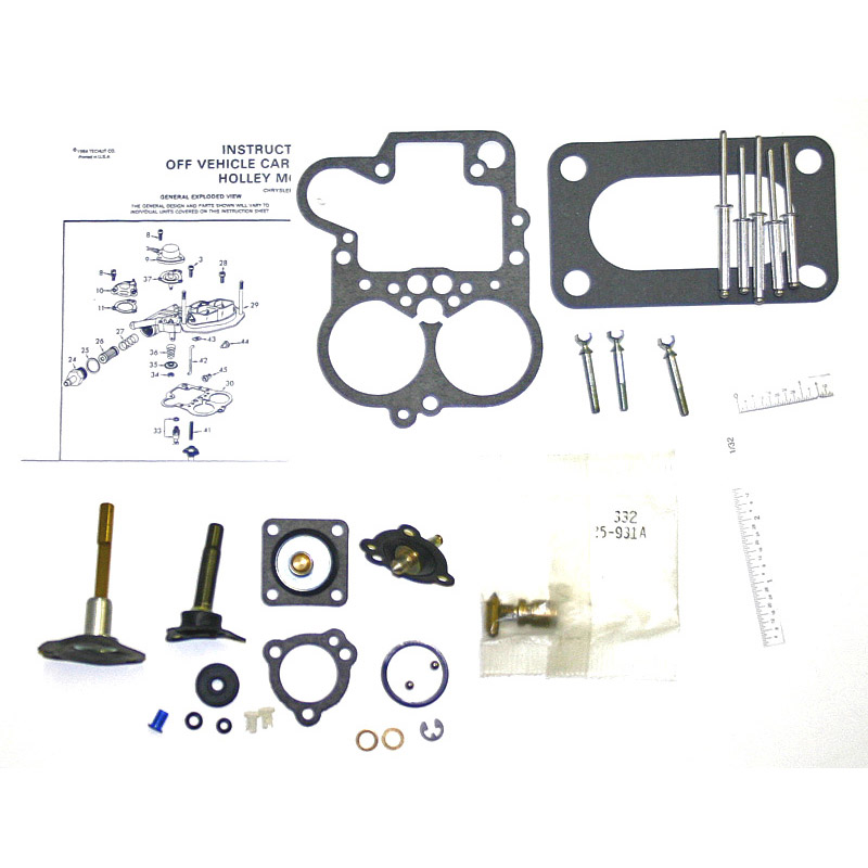 1978-1984 Chrysler, Dodge, Plymouth Holley 5220C 4 cylinder 2.2L Carburetor Kit part number ck7194