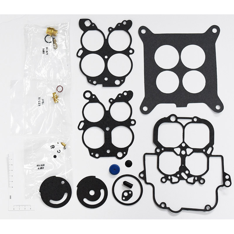 1966-1978 AMC, Ford, Jeep, Lincoln, Mercury Ford Autolite Motorcraft 4300 4 barrel squarebore Carburetor Kit part number ck7443