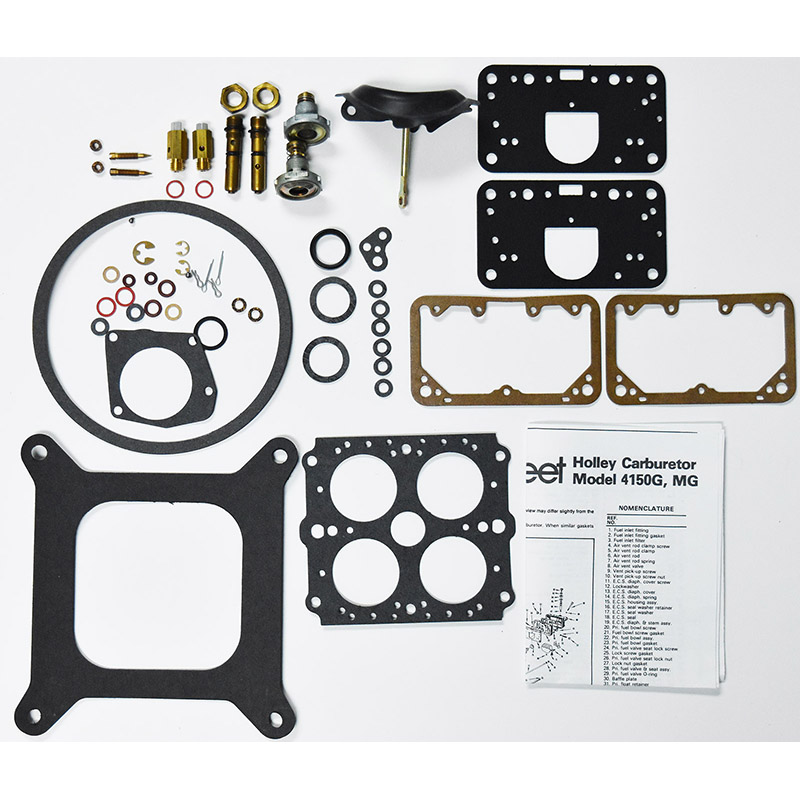 Ford HD truck 401, 477, 534 engine Holley 4150MG mechanical governor carburetor kit part number ck7746