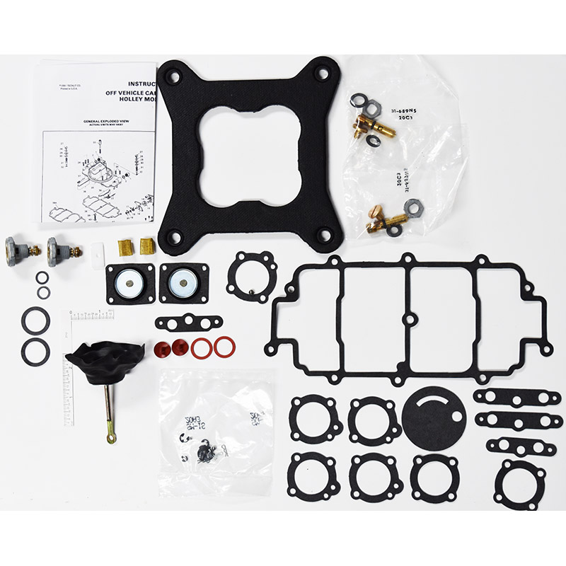 Holley 4010 marine and performance 4 barrel carburetor kit part number ck8739