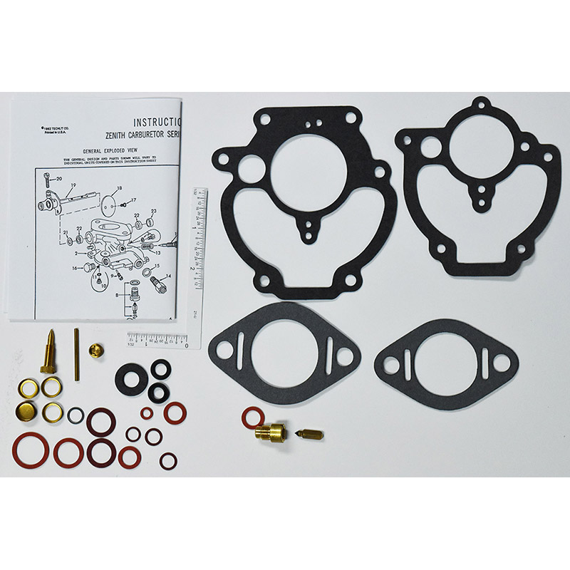 Zenith 63 size 10, 11, 12 basic carburetor kit part number ck9563