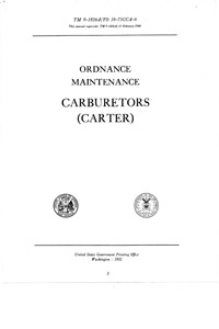 Carter BB 1939-1960 Chrysler, Dodge, Plymouth Carburetor Service Manual