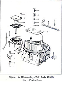 Holley 2300 2 bbl 1957 - 1959 Carburetor Manual