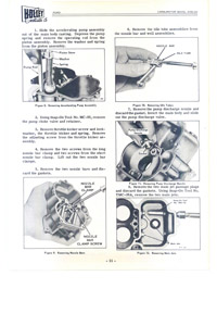 Holley Model AA-1, 2100, 2110 Flathead V-8, Lincoln V-12 and 272 CID Carburetor Service Manual