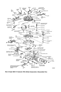 Ford/ Motorcraft Model 4350 Carburetor Service Manual