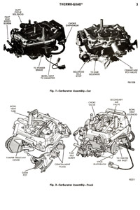 1978-84 Carter Thermoquad Chrysler, Dodge, IHC, Plymouth Carburetor Manual eBook pdf part number cm195