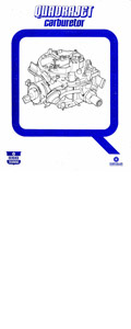 Rochester Quadrajet M4MC-M4ME-M4MED /E4ME 1985-1988 Chrysler/Dodge Applications Carburetor Service Manual ebook pdf part number cm337