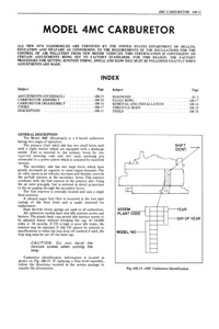 Rochester 4MC 4MV 1970-1974 Cadillac, 1967-1974 Oldsmobile, 350, 429, 455, 472 Carburetor Service Manual ebook pdf part number cm347