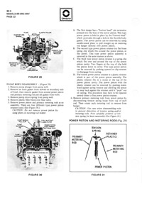 Rochester 4MC 4MV 1970-1974 Cadillac, 1967-74 Oldsmobile Carburetor Service Manual