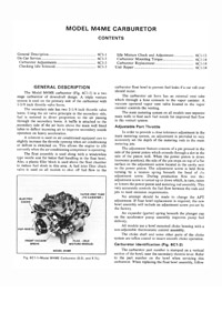 Rochester M4MC / M4ME 1979-1986 Chevrolet M4ME Carburetor Service Manual ebook pdf part number cm355