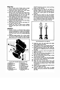 Carter W-1 1949 Chevrolet Carburetor Service Manual