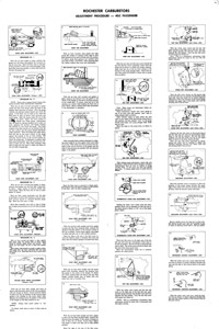 Rochester 4G, 4GC 1955-1957 Buick, Oldsmobile, Packard, GMC Carburetor Service Manual