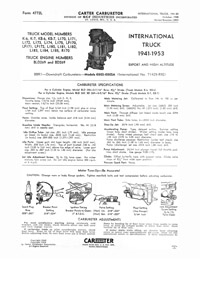 Carter BB IHC Carburetor Service Manual