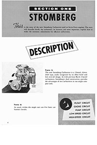 Stromberg WW Buick, Gray Marine Carburetor Service Manual ebook pdf part number cm529