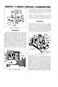 Zenith Model 11 Carburetor Service Manual eBook pdf part number cm901