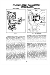 Zenith Model 29 Carburetor Service Manual eBook pdf part number cm905