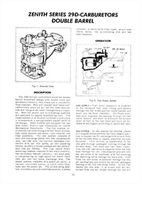 Zenith 29-129D (Two Barrel) Carburetor Service Manual eBook pdf part number cm906