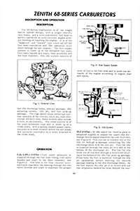 Zenith Model 68 Carburetor Service Manual eBook pdf part number cm912