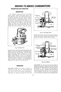 Zenith Model 72 Carburetor Service Manual eBook pdf part number cm914