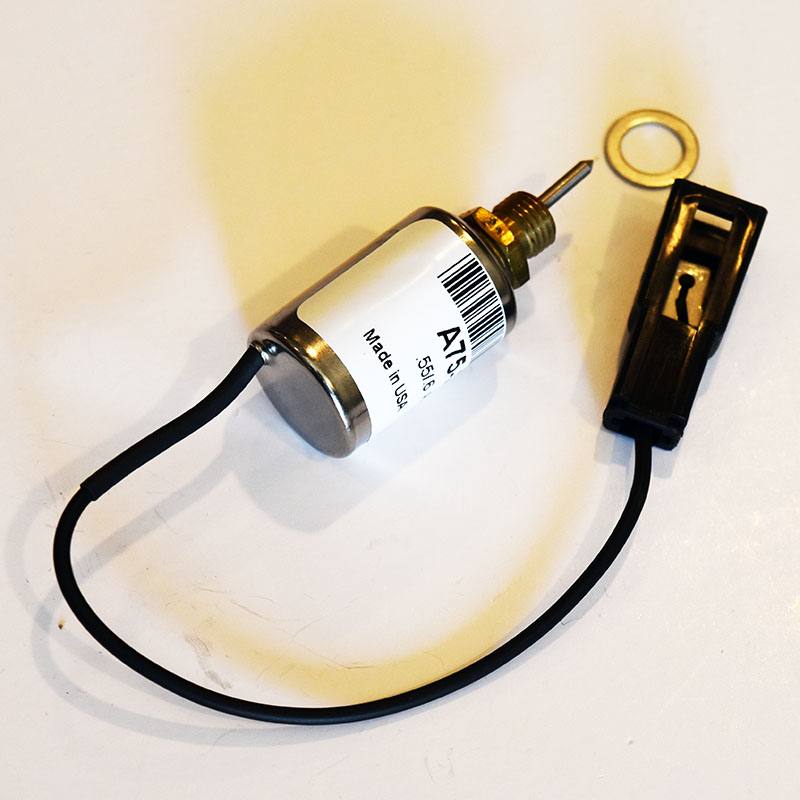 Zenith shut off solenoid 3/8-24 thread part number zs7527