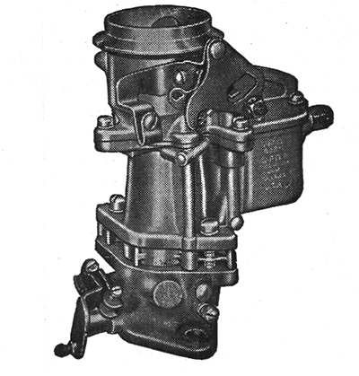 Typical Carter BB carburetor
