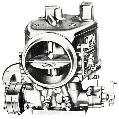 Typical Holley 885 carburetor