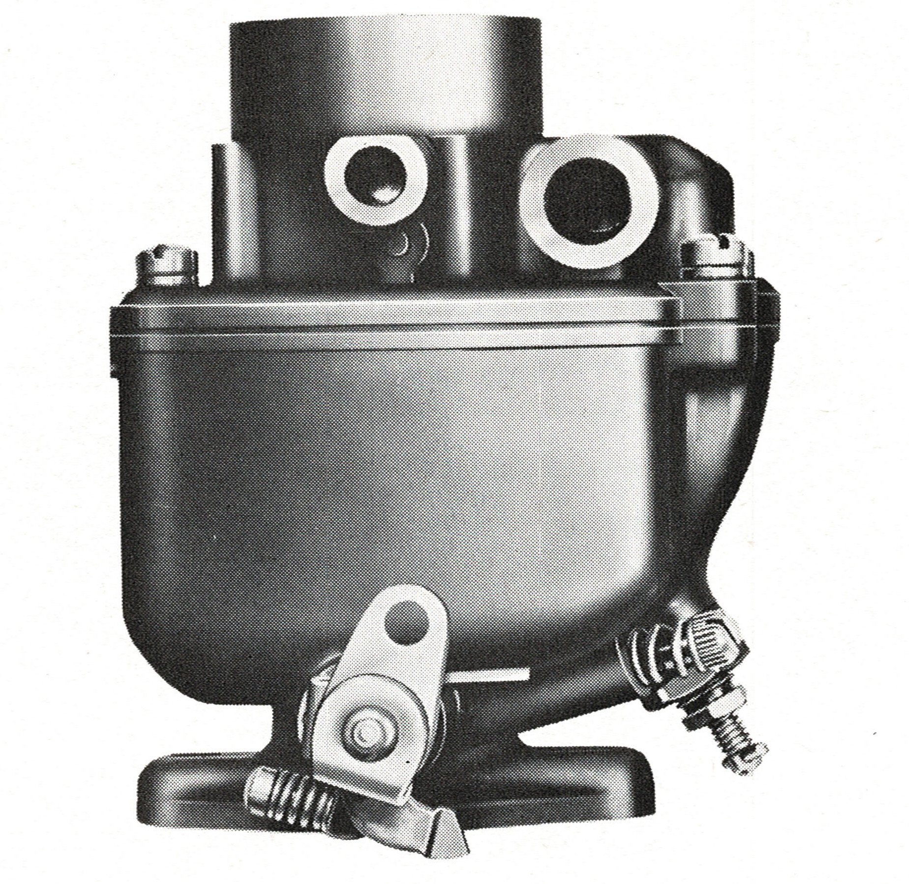 Typical Marvel-Schebler VD carburetor