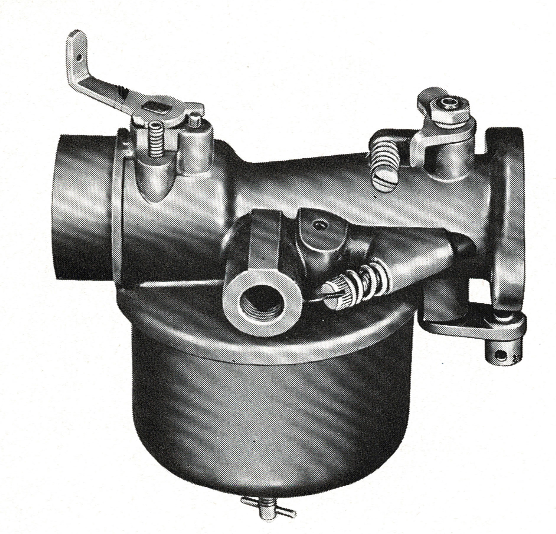 Typical Marvel-Schebler VH carburetor